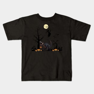 Scary  dinosaur for halloween sesaon Kids T-Shirt